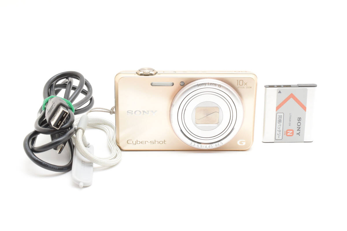 ★美品 完全動作品★ SONY ソニーCyber-Shot DSC-WX170 ゴールド