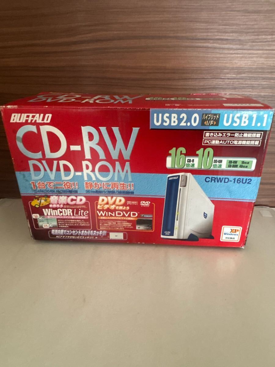 80 お14 6.w 19 未使用　ジャンク　通電不可　CD-RW DVD-ROM CRWD-16U2