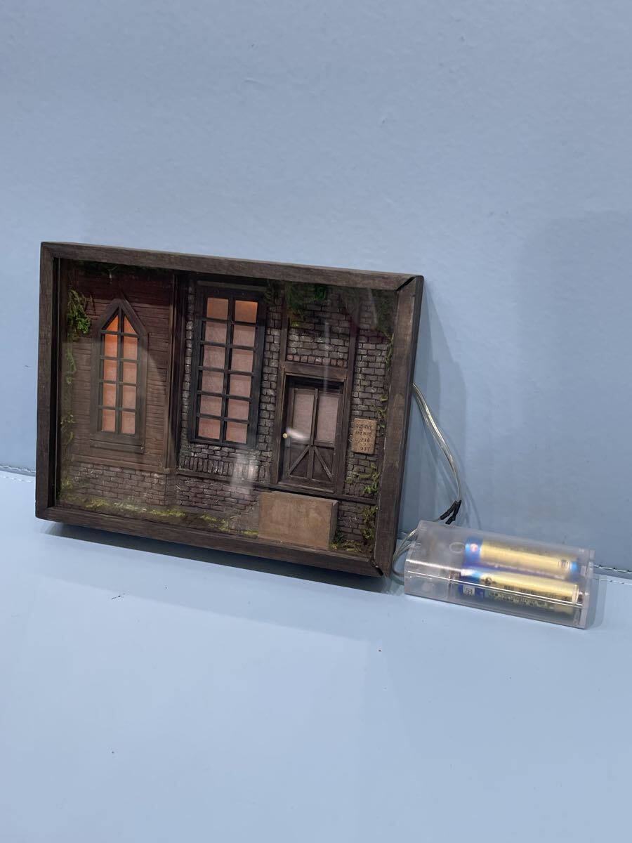 プラス　6.26 29 お27.ドールハウス　飾り物　電球動作品