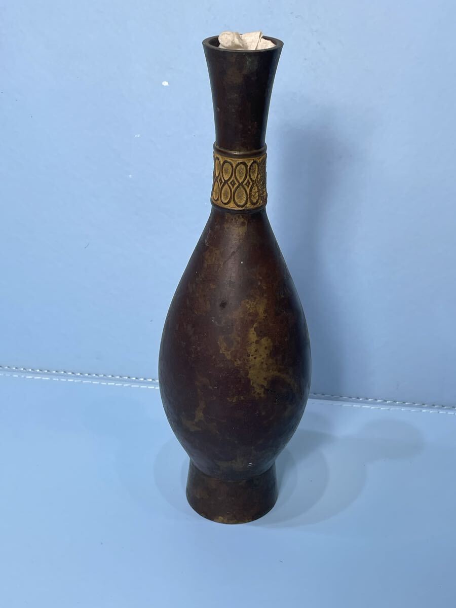 60 6.26W 30 花器 一輪挿し 花瓶 時代物　剛章　レア　お26CM