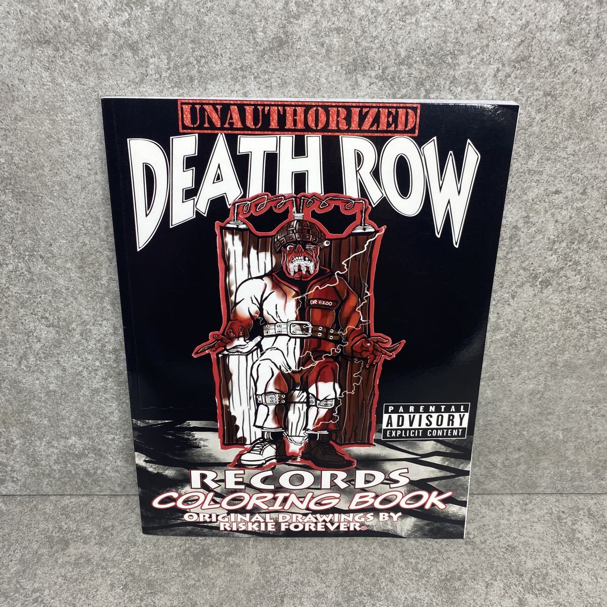 Riskie Forever Unauthorized Death Row Records Coloring Book 塗り絵