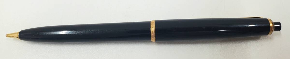 IY98578E 【MONTBLANC】モンブラン シャープペンシル ブラック ゴールド 筆記確認済 PIX No35 ノック式 レトロ 現状品