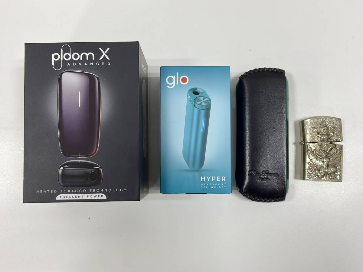 MS10834aH １スタ 電子タバコ ライター まとめ Ploom X glo HYPER アイコス イルマ ライター 動作未確認 ジャンク 現状品 同梱不可