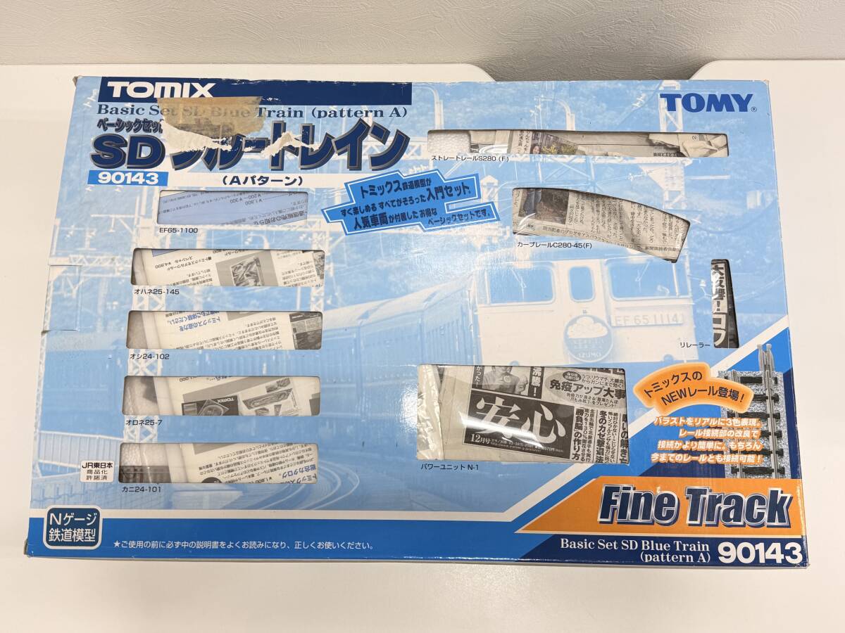 MS11540F TOMIX トミックス Nゲージ 90143 ベーシックセット SD ブルートレイン 鉄道模型 動作未確認 現状品