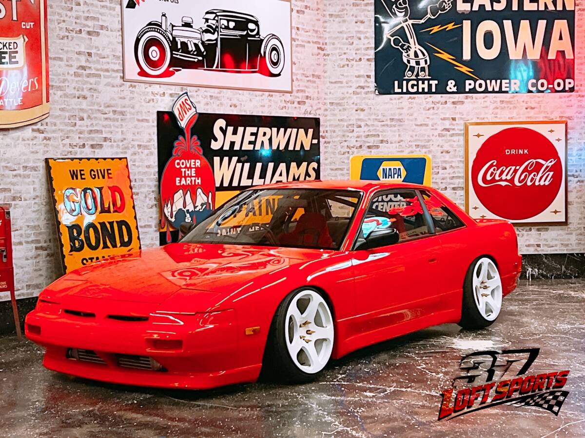 【ワンビア/k,s載替え】S13/シルビア/USカスタム/車検R10年6月/USDM/JDM/全国陸送可能/オートローン可能 