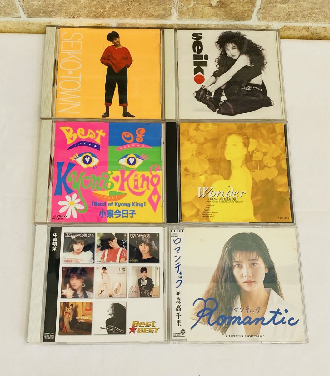 【見本盤・非売品・プロモ】女性アイドル　CD おまとめ／ ◆ 松田聖子　中森明菜　小泉今日子　森高千里　ロマンティック　プロモーション