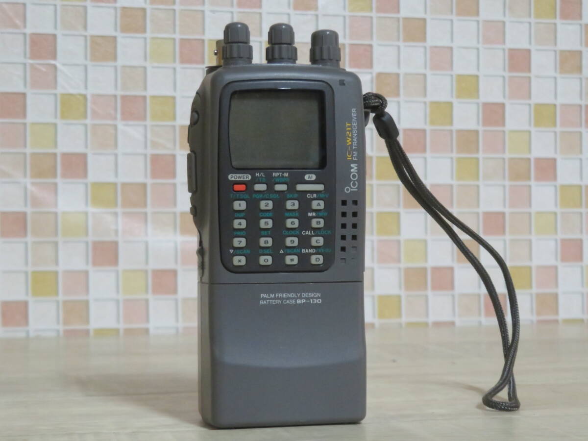 美品! ICOM アイコム IC-W21T 144/430MHz FMハンディー トランシーバー 室内保管品 非喫煙環境です 
