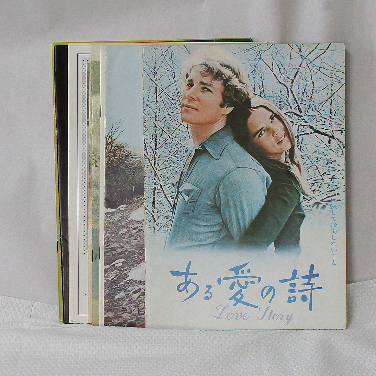 映画パンフレット 8冊 ある愛の誌等
