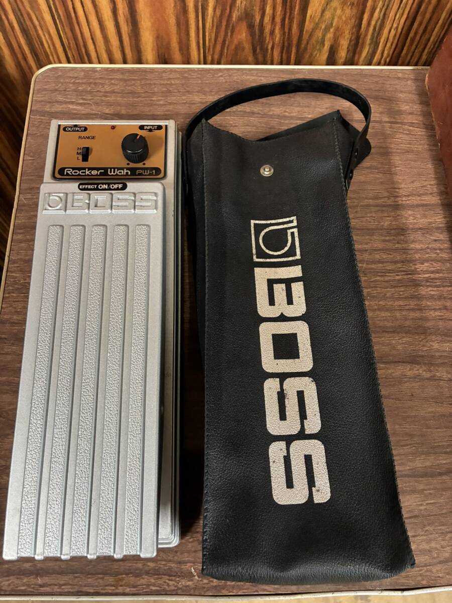 BOSS ROCKER WAH pw-1 JUNK　 ボス ロッカー ワウ pw‐１ ジャンク品