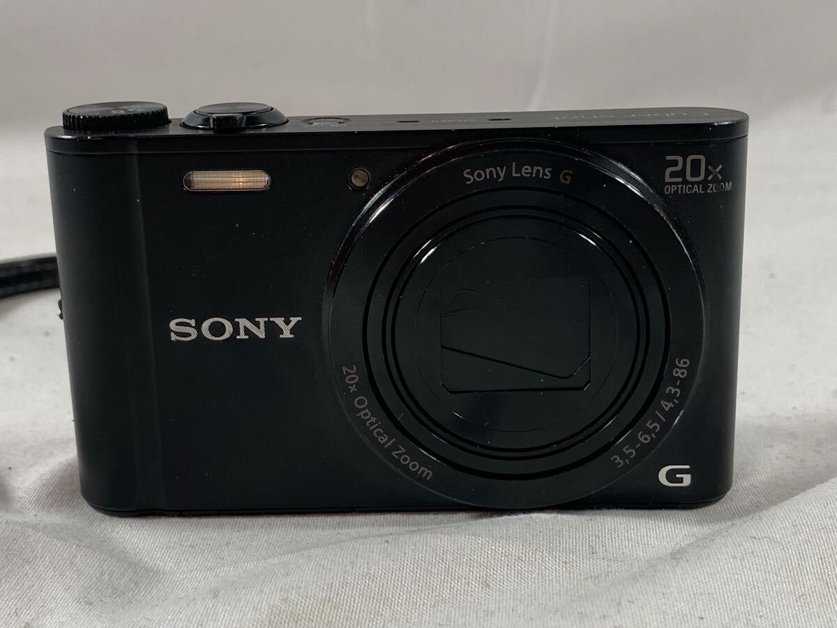 ⑥ SONY cyber shot DSC-WX300 デジタルカメラ　通電確認済み　【06103】