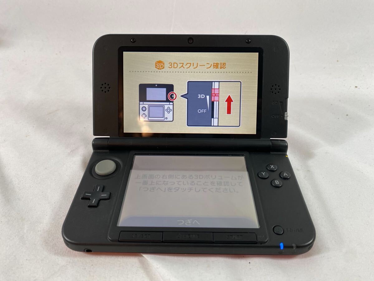 ⑥ Nintendo ニンテンドー ニンテンドー3DS LL 3DSLL SPR-001 初期化済み　【06118】