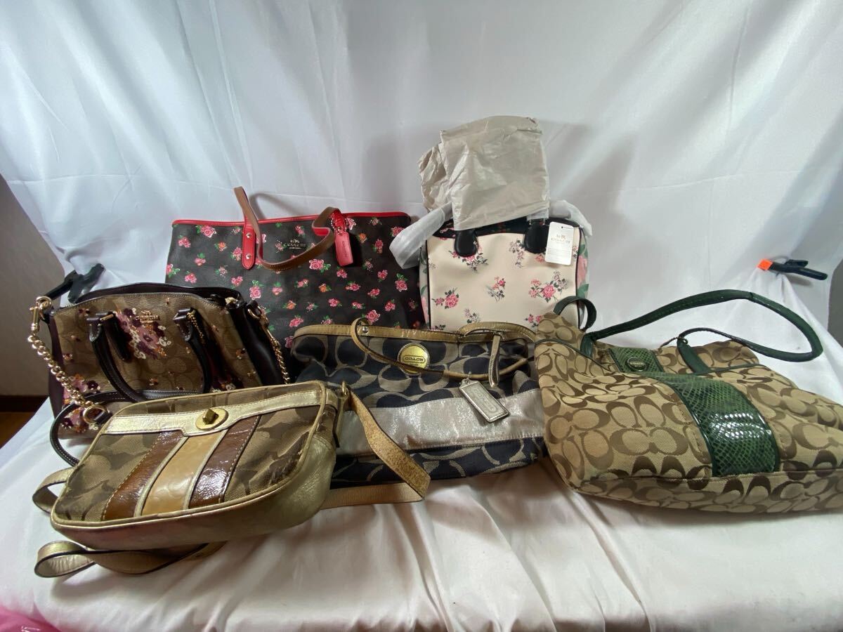 ③ COACH コーチ　バッグ　6個　まとめ　【06140】