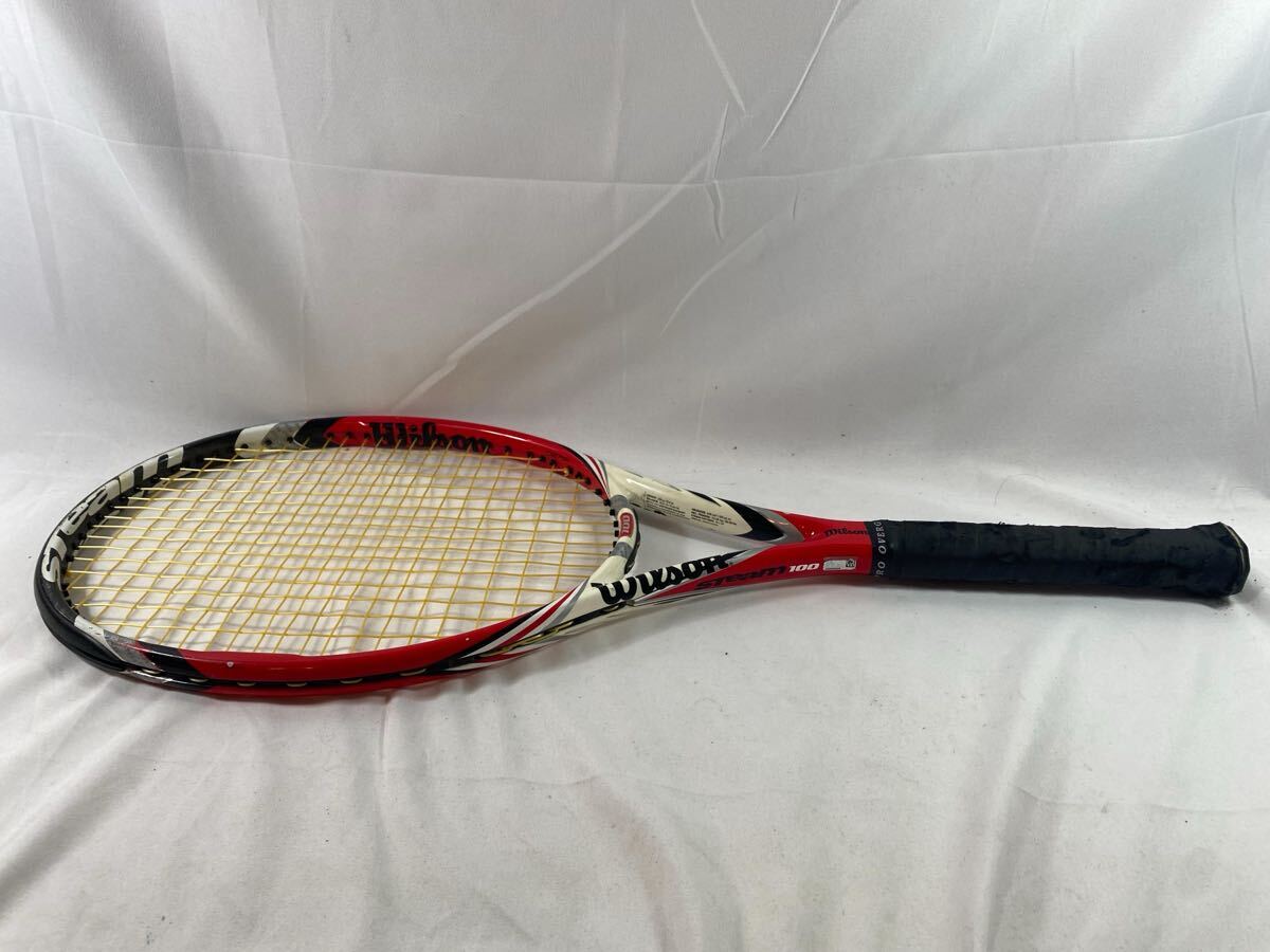 ③ Wilson STEAM 100 ウィルソン　スティーム100 テニスラケット　【06137】