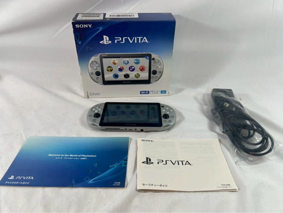 ⑥ SONY PSVITA PlayStation Vita PCH-2000 初期化済み　【06121】