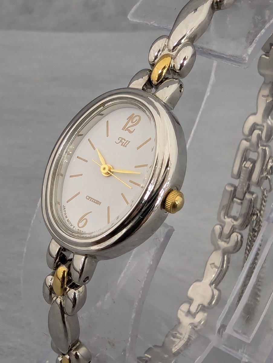 CITIZEN Fill Quartz シチズン フィル レディース 5930-K11740 18mm クォーツ レディース 中古美品 箱無し