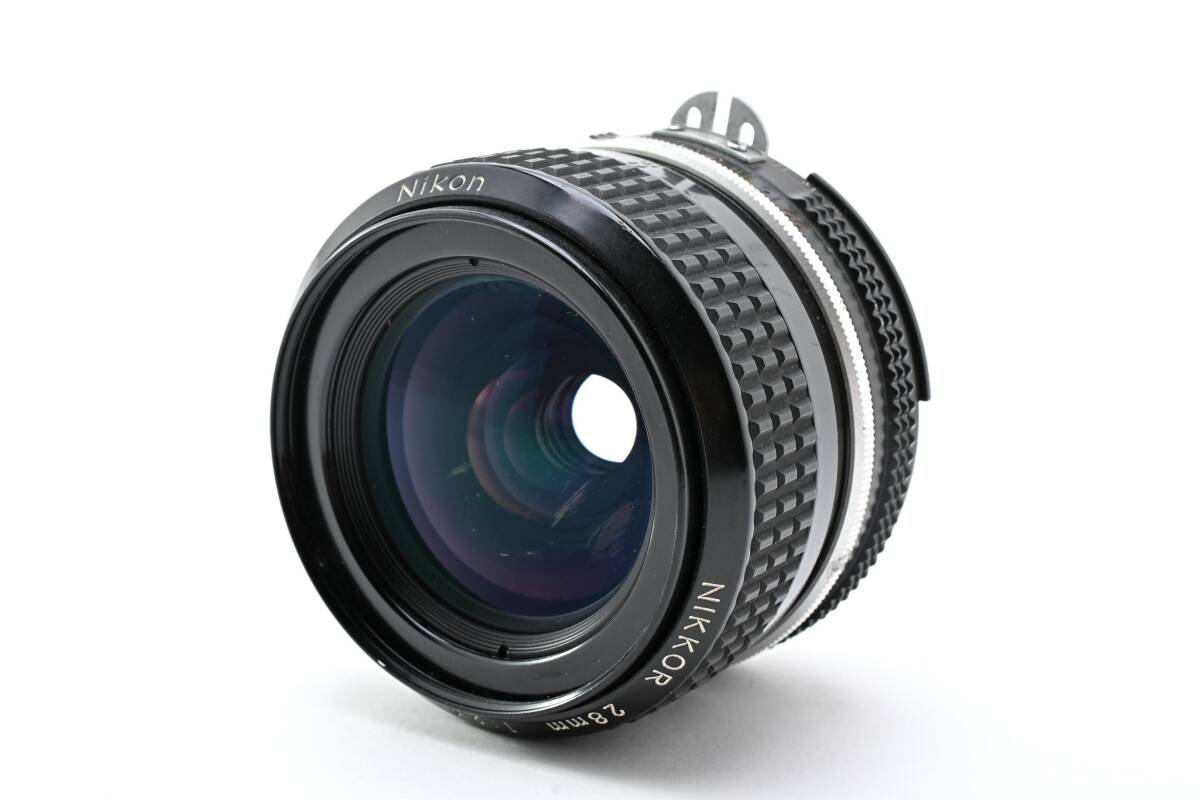 【美品・動作品・光学良好】Nikon NIKKOR 28mm 1:2.8　AI　No.1394