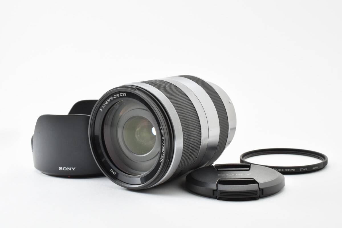 【美品・動作品】SONY E3.5-6.3/18-200 OSS/1ft-0.5m/1.64ft　No.1400