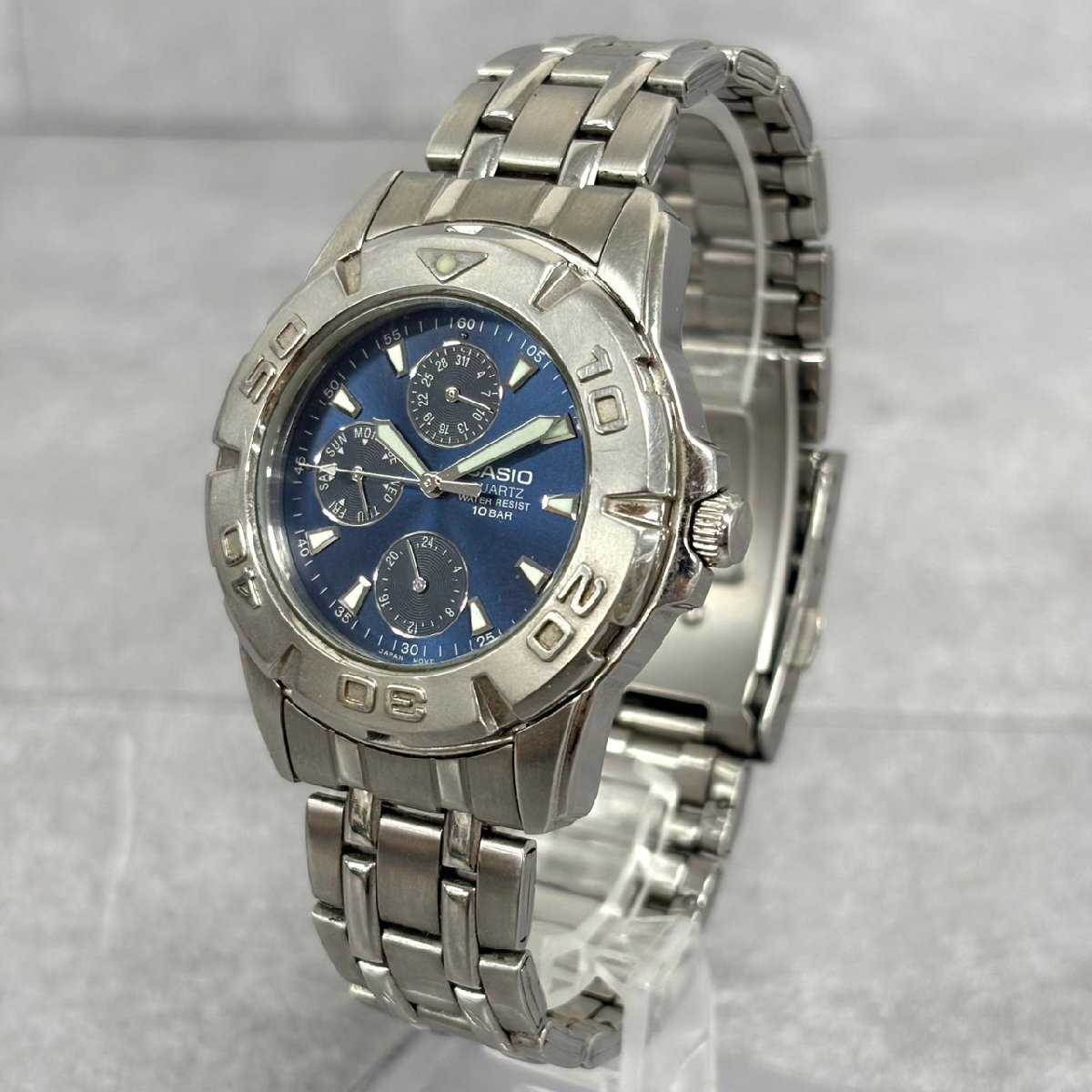 NT3021 CASIO カシオ スタンダード MTD‐1047A‐2AJF 腕時計 クオーツ 現状渡し 中古 ジャンク品