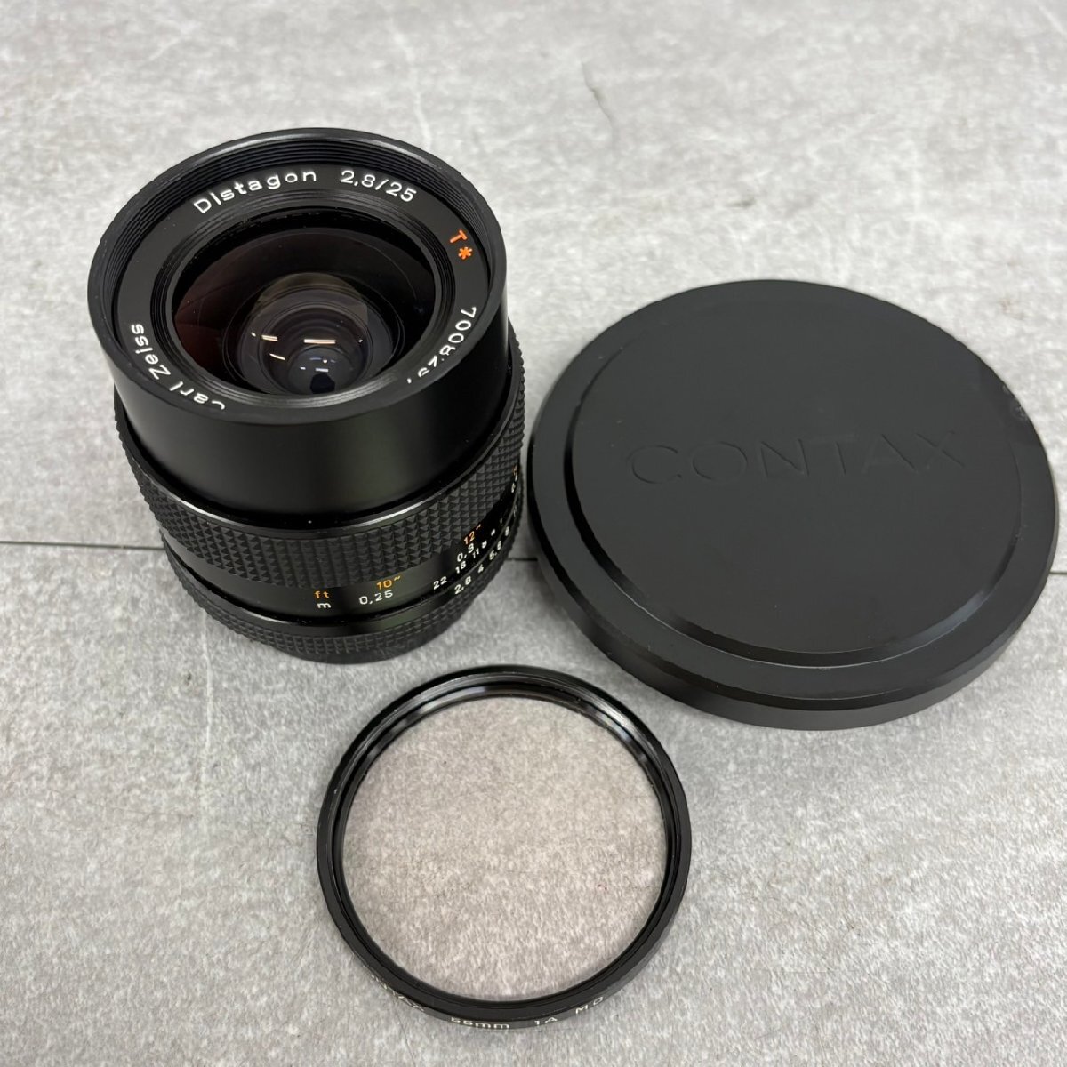 NK5418 CONTAX コンタックス carl zeiss Distagon 2.8/25 レンズ 現状渡し 中古 ジャンク品