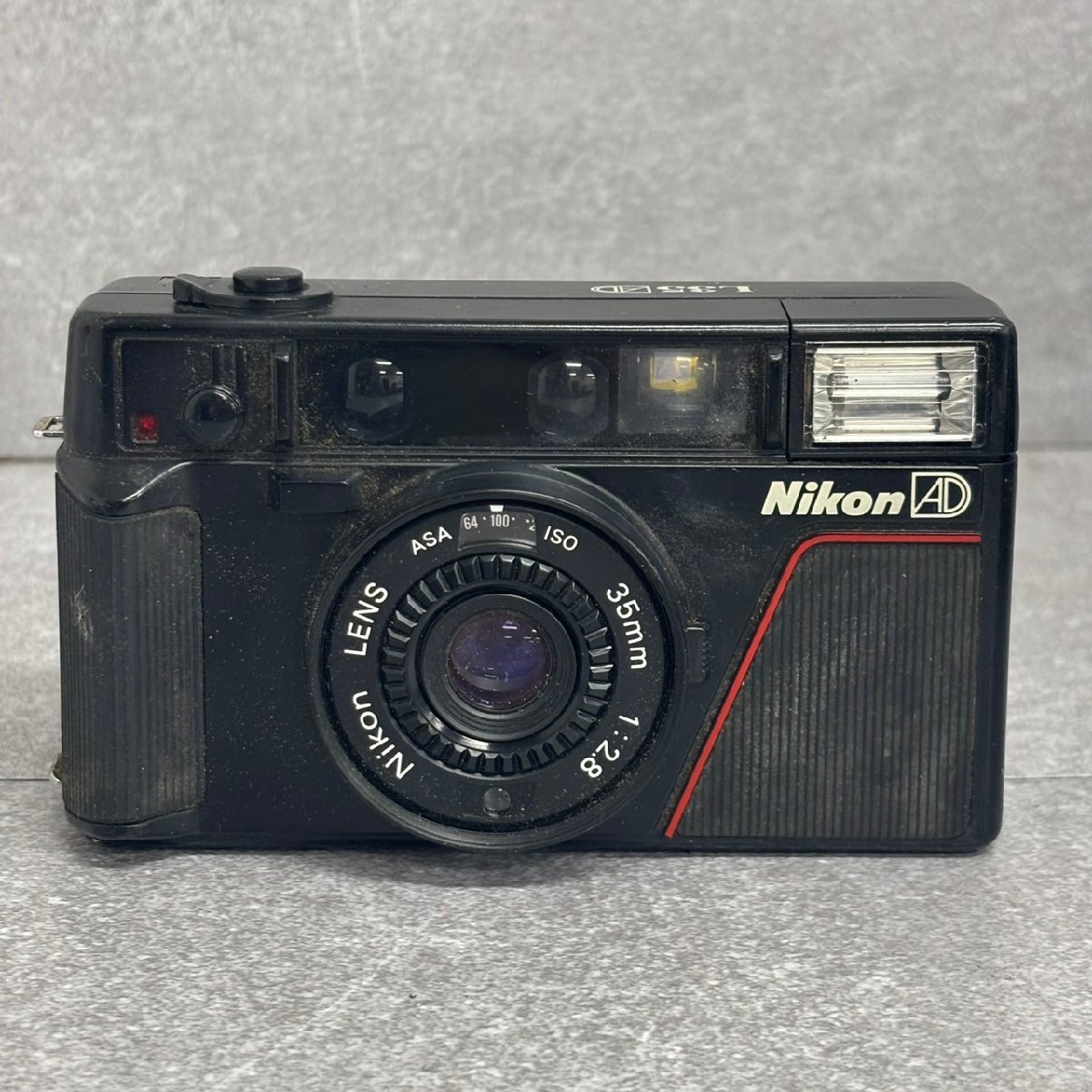 NK5389 Nikon ニコン L35AD 35㎜ 1:2.8 コンパクトフィルムカメラ 現状渡し 中古 ジャンク品