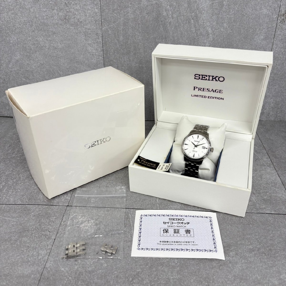 NT3275 SEIKO セイコー PRESAGE プレサージュ LIMITED EDITION 限定 腕時計 自動巻き 現状渡し 中古 ジャンク品