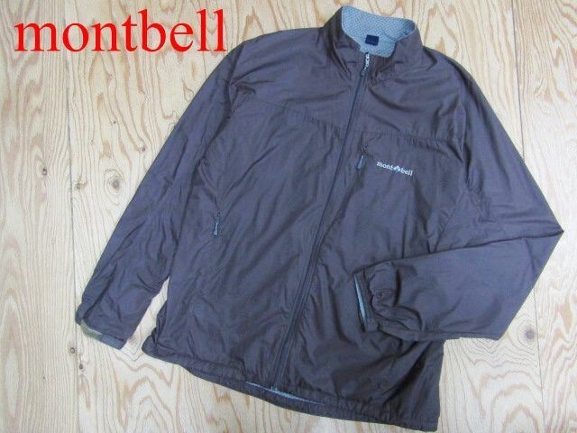 ★モンベル montbell★メンズ ライトシェルアウタージャケット ブラウン 1106422★R80614050B