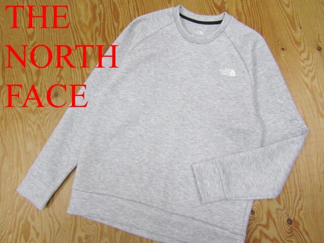 ★ノースフェイス NORTHFACE★メンズ テックエアースウェットクルー NT12287 グレー★R80614003A