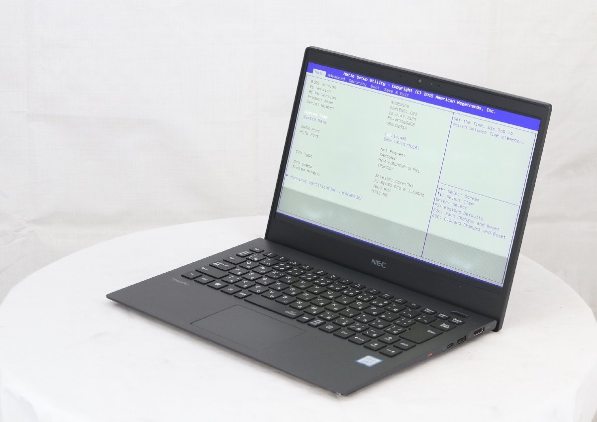 NEC PC-VKT16GZG6 VersaPro VG-6　Core i5 8265U 1.60GHz 8GB 256GB(SSD)■ジャンク品
