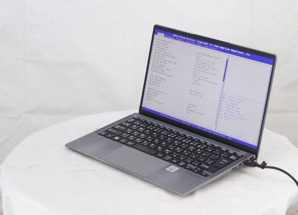 THIRDWAVE F-14IC -　Core i5 1035G1 1.00GHz 16GB 256GB(SSD)■一部保証品