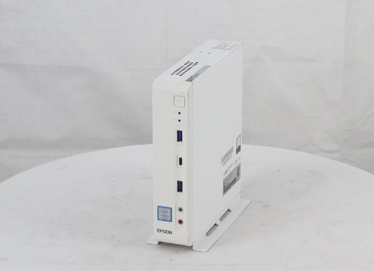 EPSON ST190EM6FC Endeavor　Core i3 8100T 3.10GHz 4GB 512GB(SSD)■一部保証品