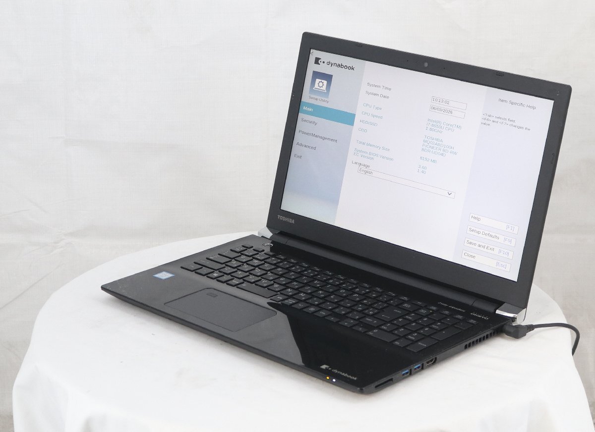 TOSHIBA PT75FBP-BJA2 dynabook T75/FB　Core i7 8550U 1.80GHz 8GB 1000GB SatelliteL50-E■一部保証品