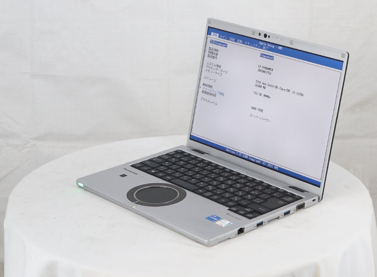 Panasonic CF-FV4ADMCR Let's note　13th Gen (R) Core(TM) i5-1335U 16GB 512GB(SSD)■一部保証品