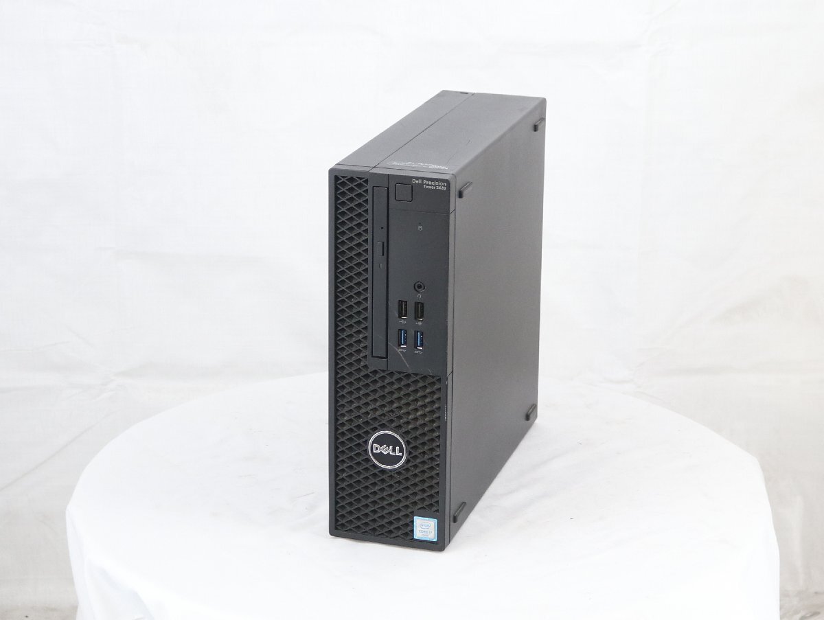DELL Precision Tower 3420 -　Core i7 6700 3.40GHz 16GB 500GB(SSD)■一部保証品