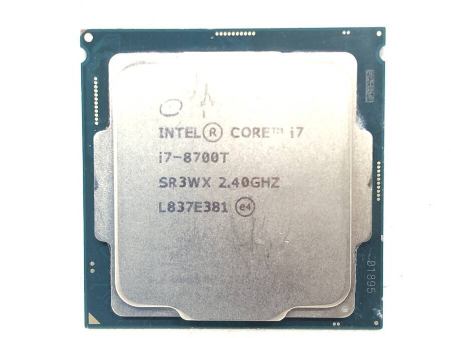 intel SR3WX CORE i7-8700T 2.40GHz CPU■一部保証品