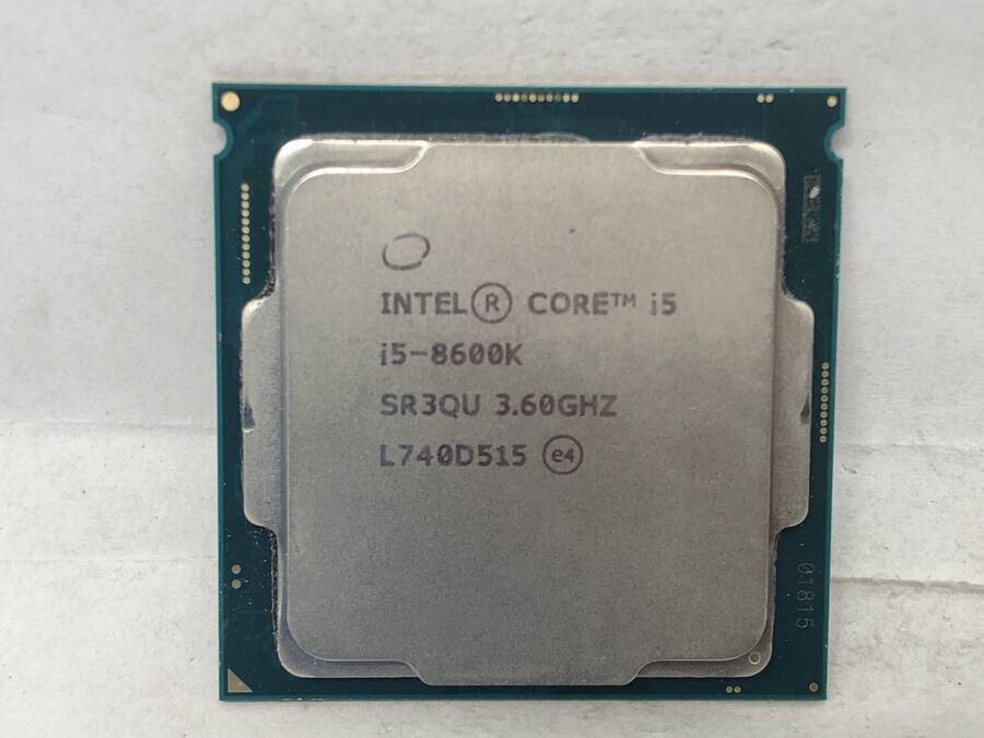 intel SR3QU CORE i5-8600K 3.60GHz CPU■一部保証品