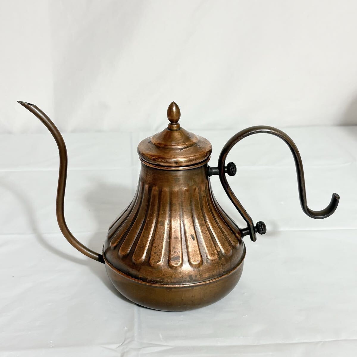 カリタ Kalita Cuケトル900 銅ポット 900ml 銅製 ドリップポット コーヒーケトル レトロ　細口