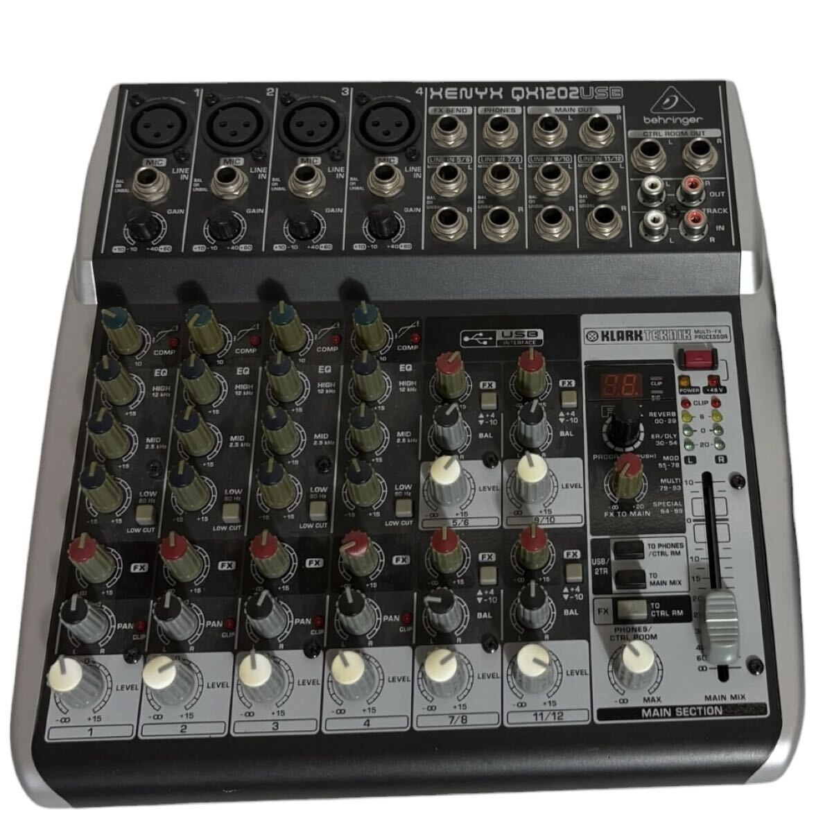 BEHRINGER アナログミキサー XENYX QX1202USB