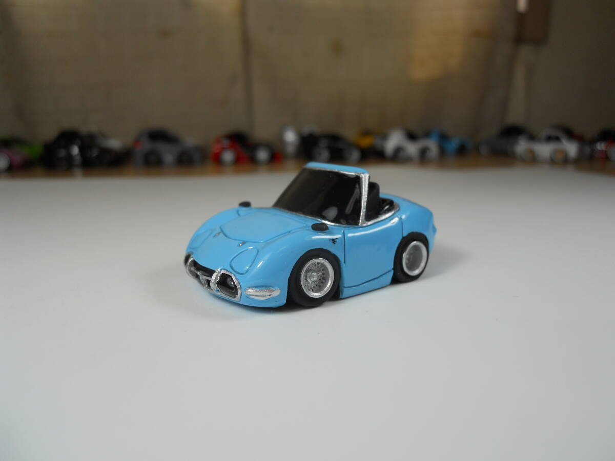 カスタムミニカー　トヨタ　2000GT オープン　ライトブルー　05
