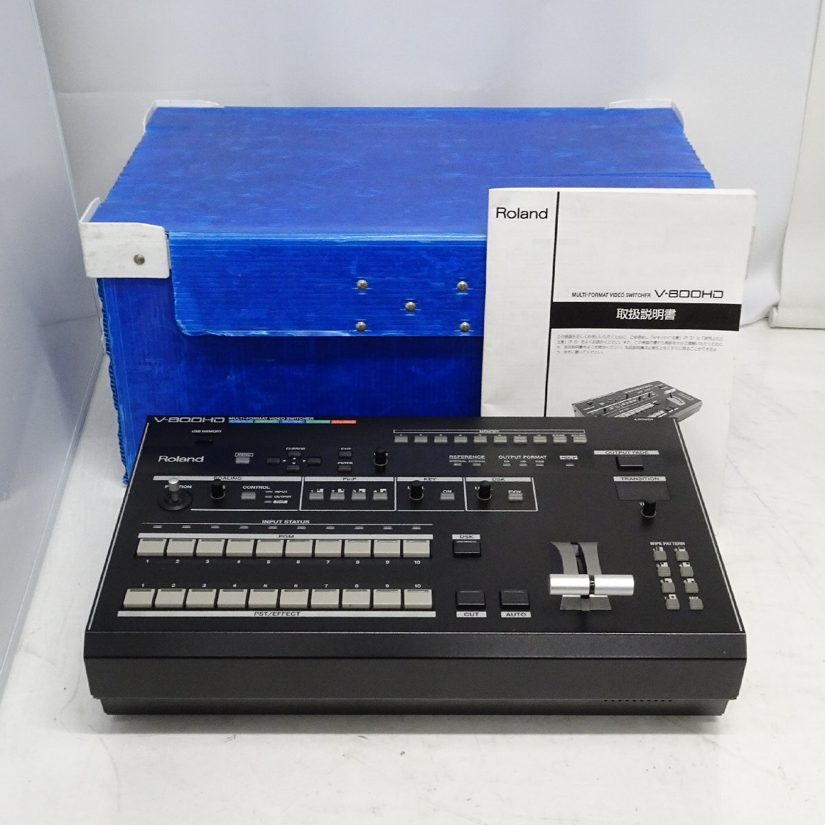 Roland V-800HD マルチフォーマットビデオスイッチャー（3G/HD/SD-SDI・DVI入力、1080/60P対応）【中古/訳あり動作品】#427161