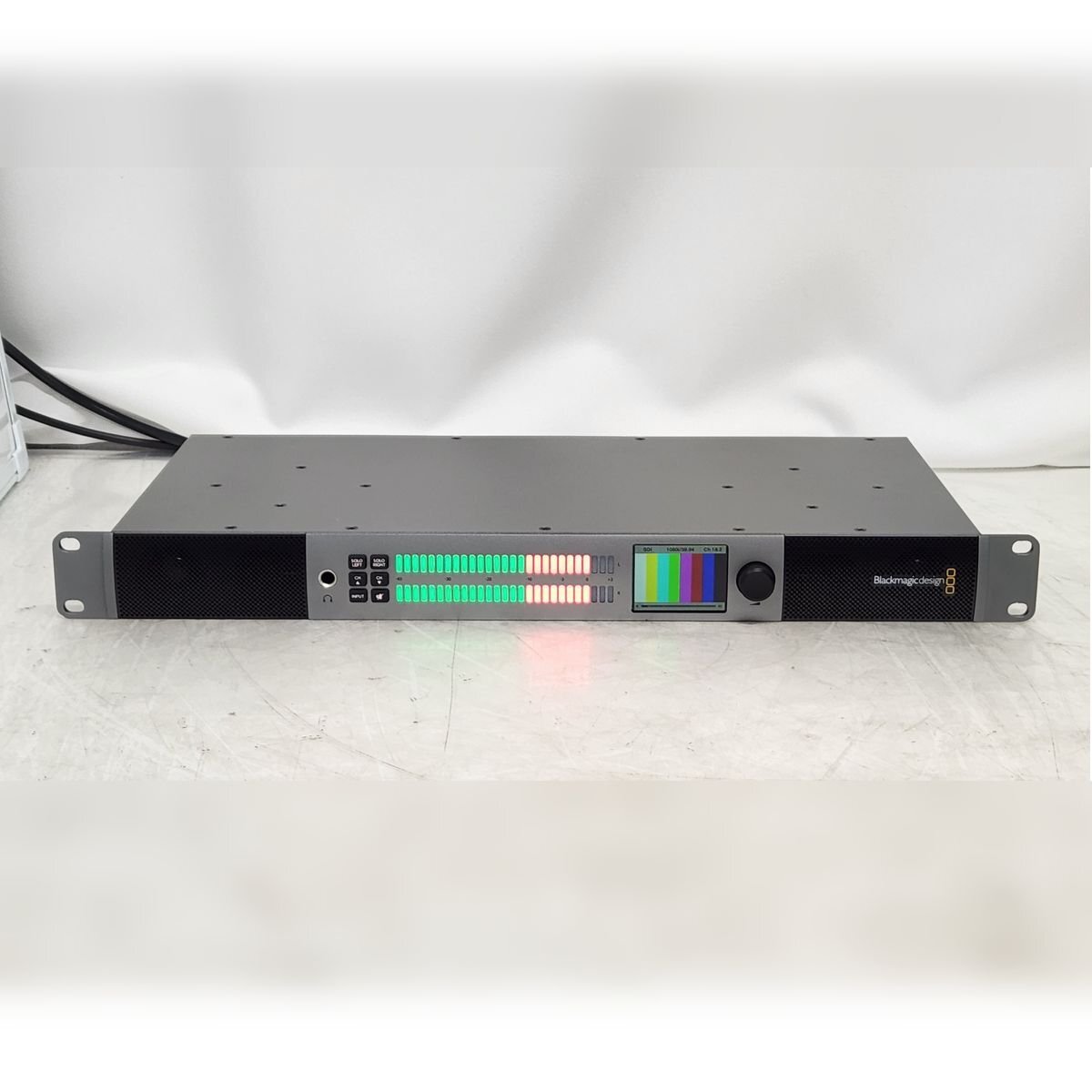 Blackmagic Audio Monitor （SDI・アナログ・AES/EBU 対応）オーディオモニター ラックスピーカー【中古/動作品】#431899