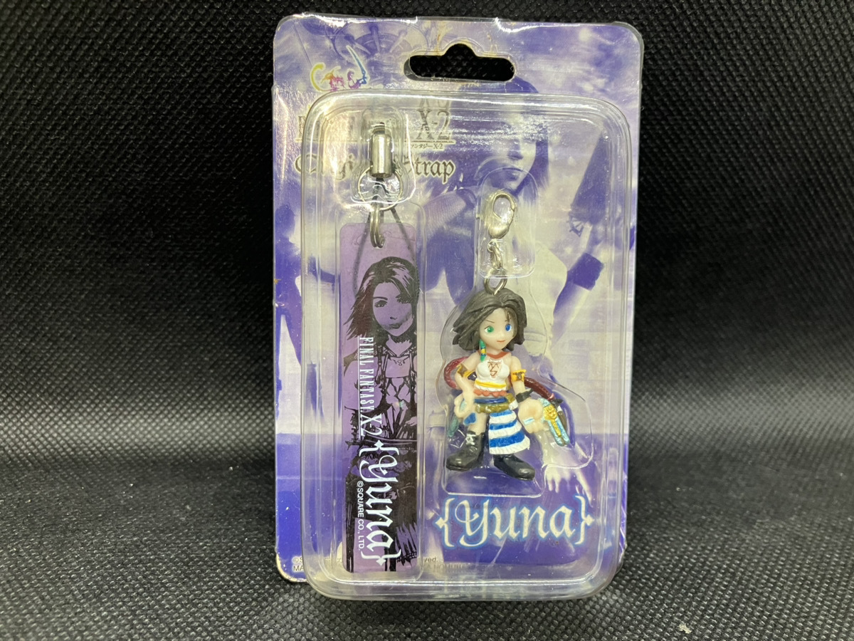 【1円スタート】FF10-2 オリジナルストラップ ユウナ 未開封 グッズ 売り切り　1471