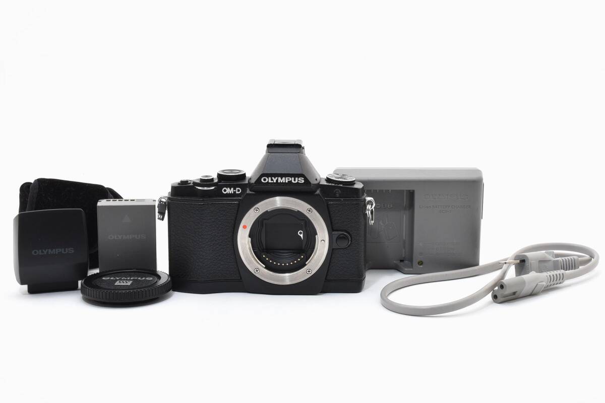 OLYMPUS OM-D E-M5 ブラック オリンパス ミラーレス一眼レフ カメラ #4456