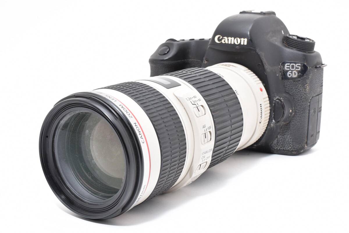 Canon EOS 6D EF70-200mm F4L IS USM キャノン デジタル一眼レフカメラ 望遠ズームレンズ #4461
