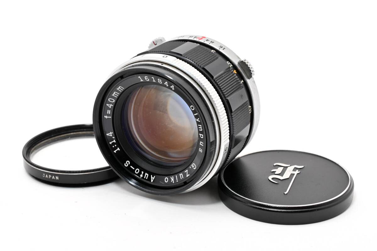 OLYNPUS G.Zuiko Auto-S 1:1.4 f=40mm オリンパス マニュアルフォーカス レンズ #4479
