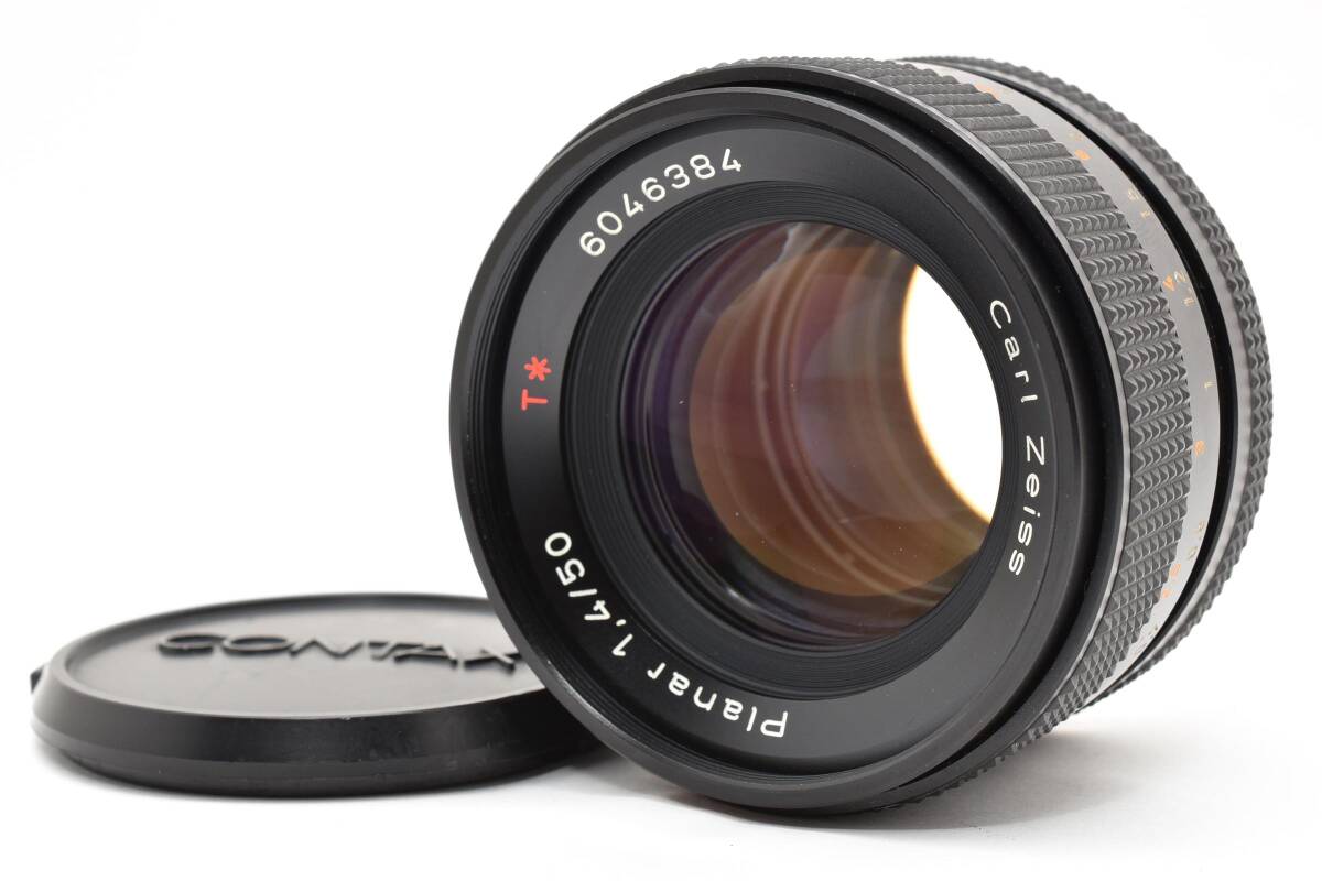 CONTAX RTS Carl Zeiss Planar 50mm F1.4 AEJ コンタックス レンズ #4505