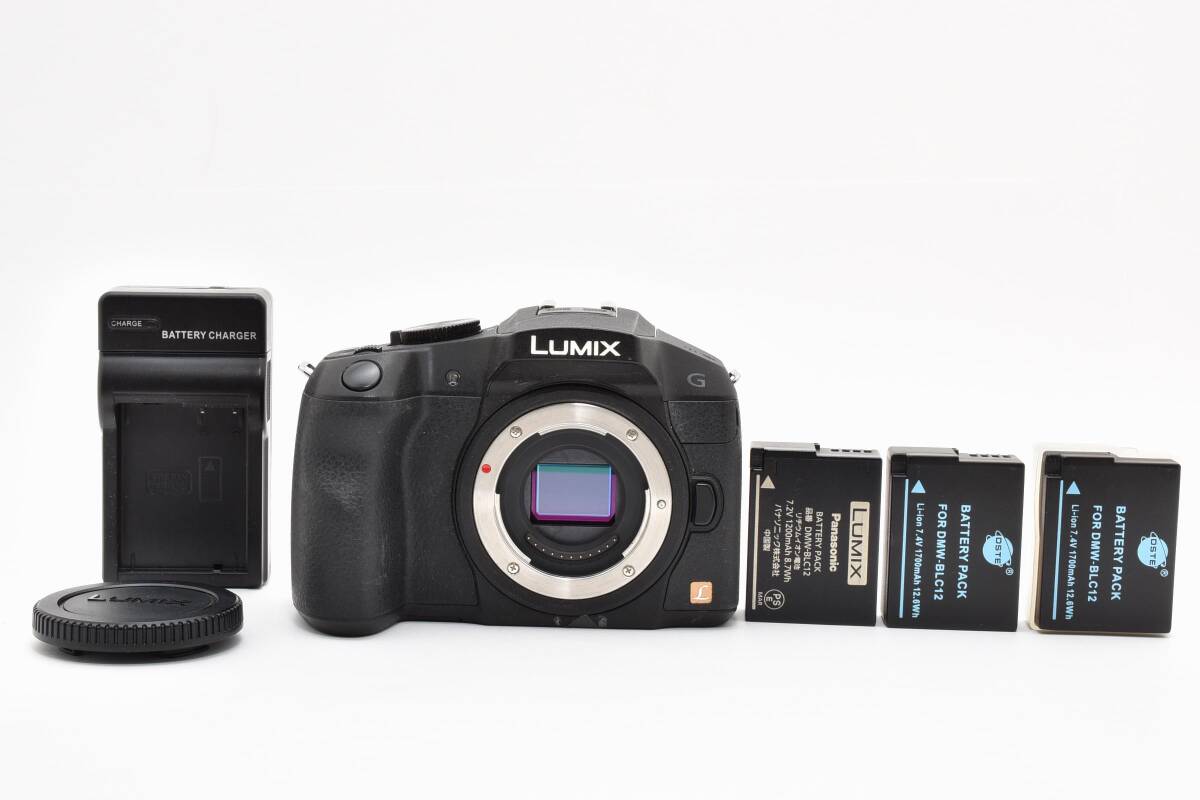 Panasonic LUMIX G6 DMC-G6-K ボディ ブラック ミラーレス一眼レフ #4519