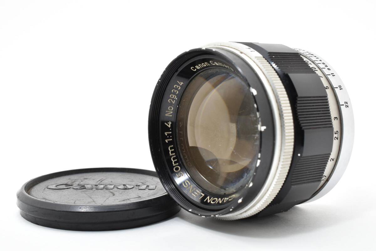 Canon CANON LENS 50mm F1.4 単焦点 L39 Lマウント #4549