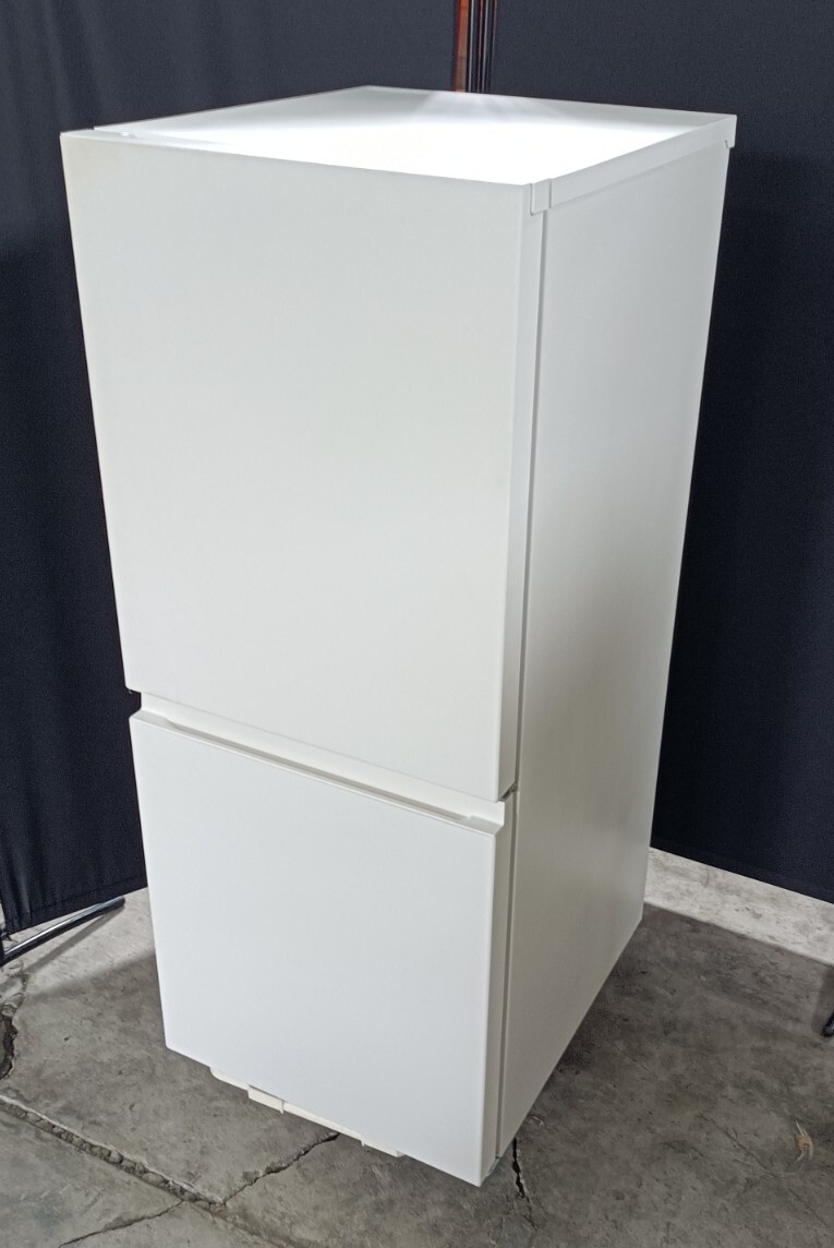 y060503fk パナソニック 冷蔵庫 幅49.7cm 156L 右開き NR-B16C1-W マットオフホワイト 2ドア 大きめ冷凍室 【2024年製】 ★直接引取可★