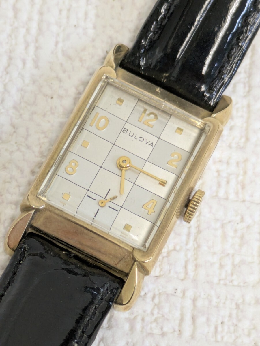 y052102f BULOVA ブローバ アンティークウォッチ 手巻き レディース 不動