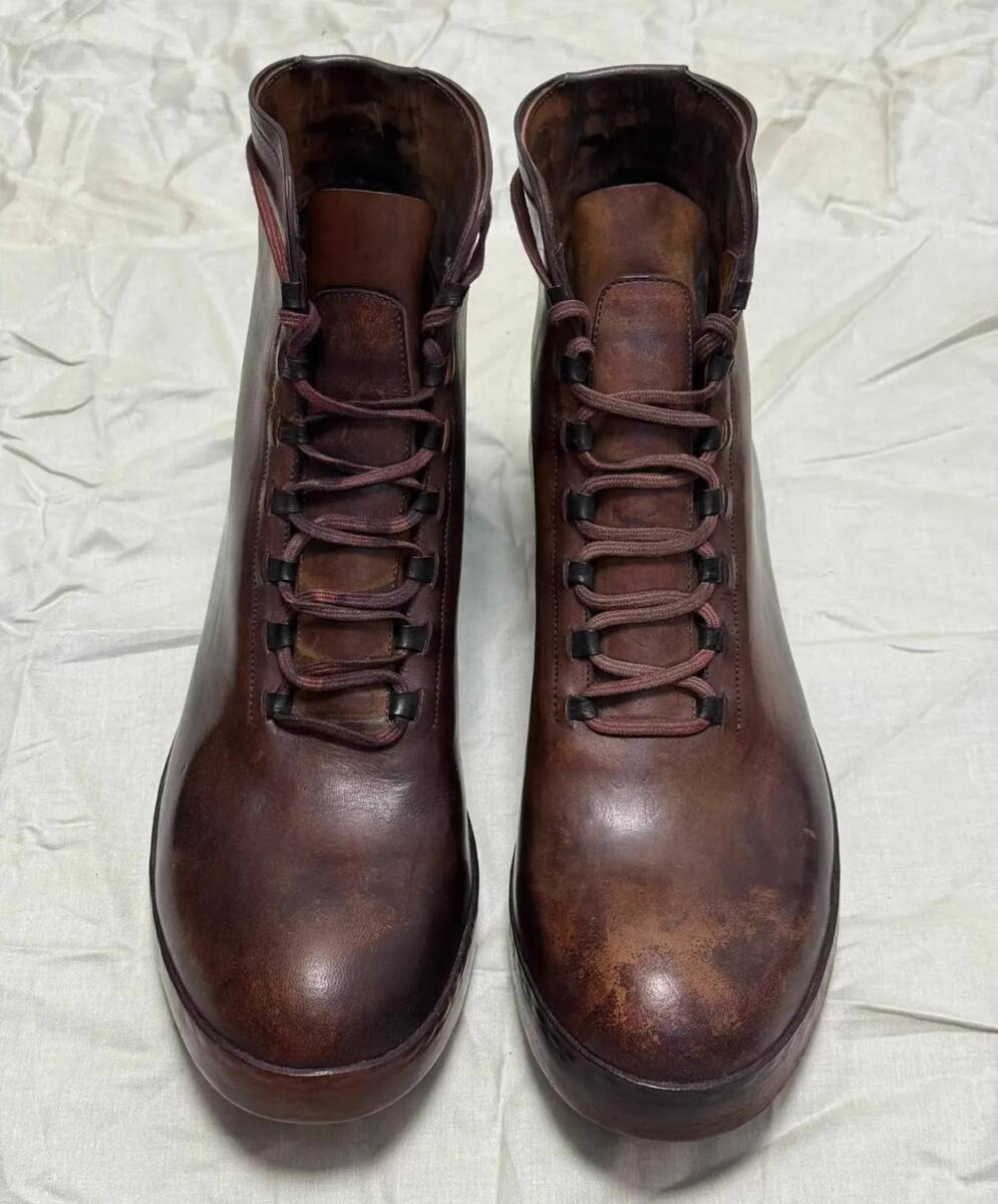 【新品】希少 m_moriabc メモリア a_NoVe sneaker 42 Horween genuine shell cordovan CDIEM カルペディエム LMアルティエリ